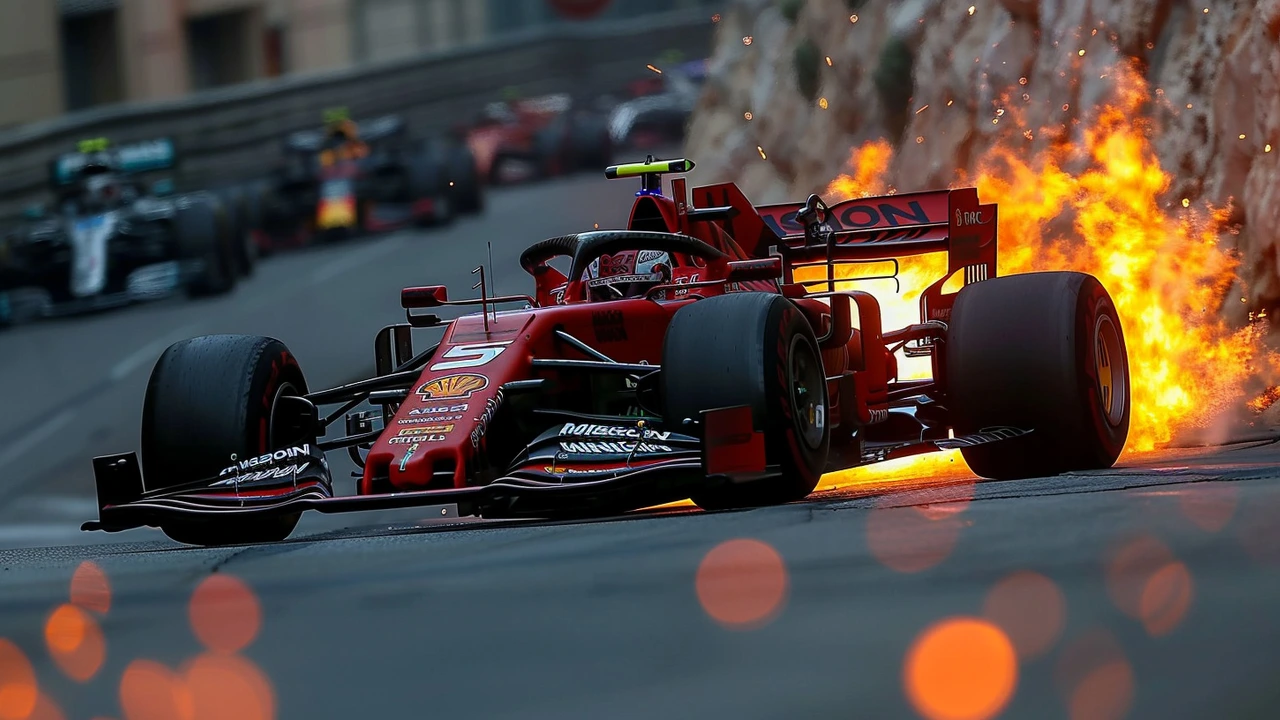 Charles Leclerc Triumphs at Monaco Grand Prix Amidst Chaos and Red Flag Restart