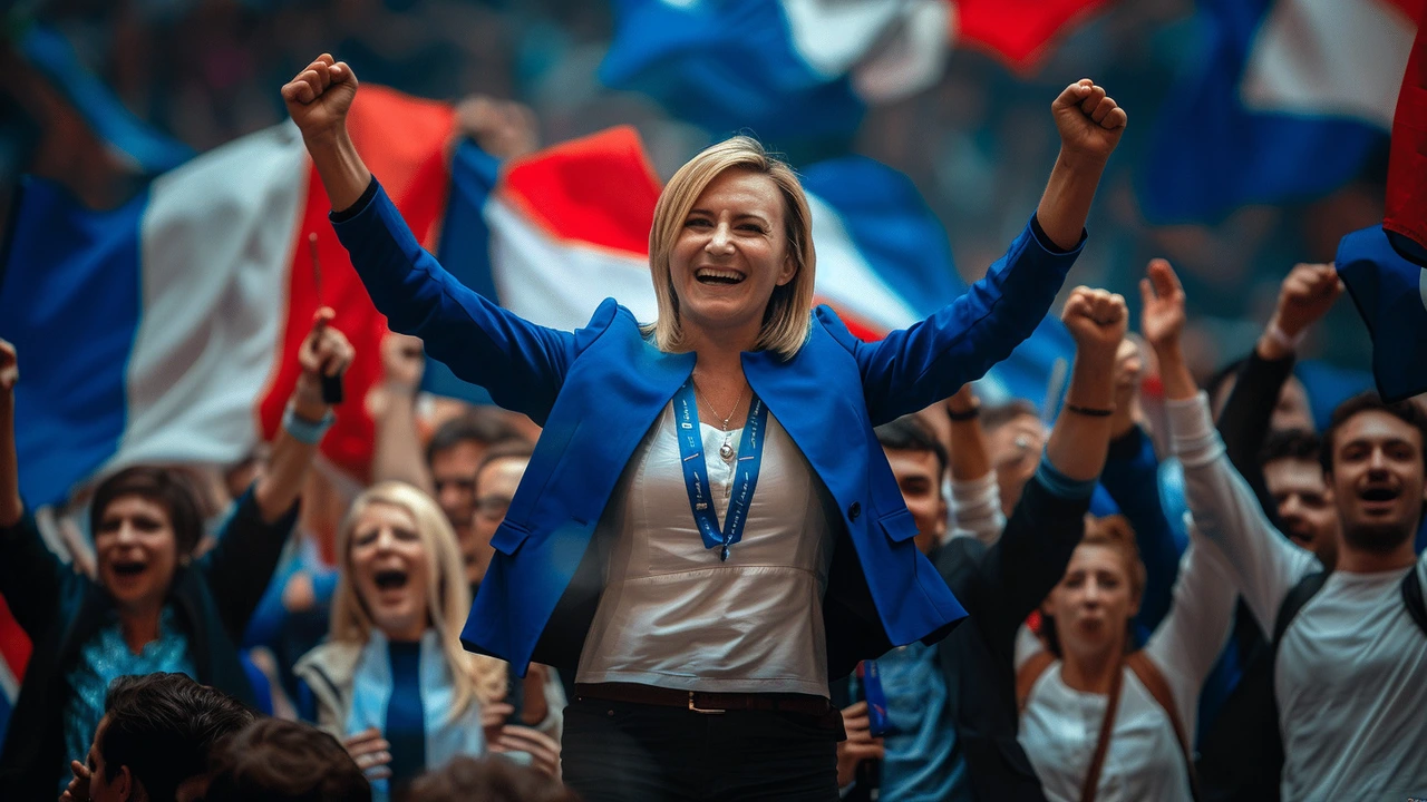Historic Gains for Marine Le Pen's National Rally in EU Elections