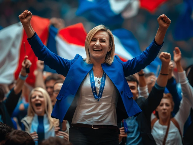 Historic Gains for Marine Le Pen's National Rally in EU Elections