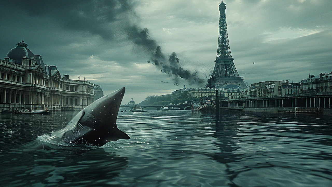 Under Paris: Shark Horror Film Packed with Action and Tension