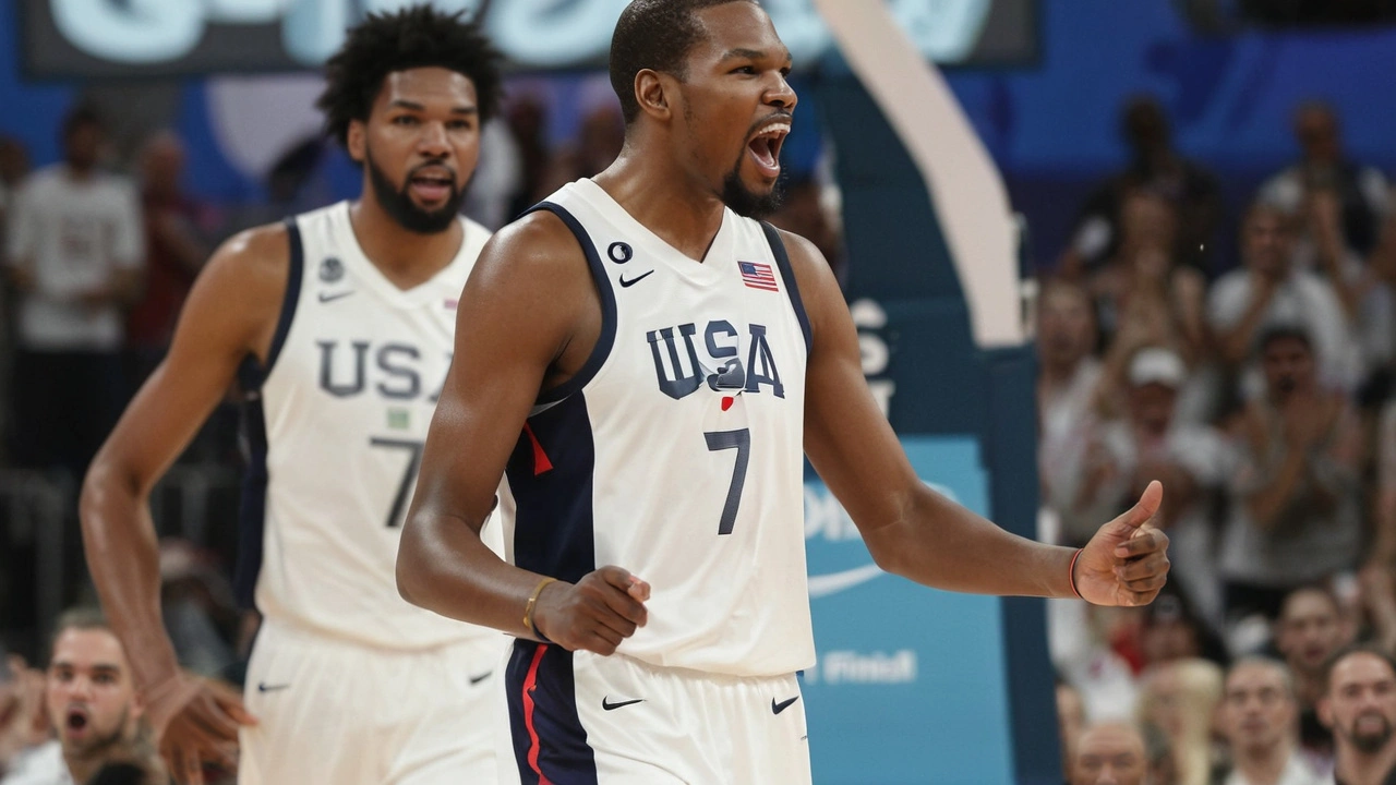 France vs USA Basketball Showdown at Paris 2024 Olympics Men's Final