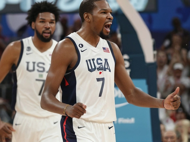 France vs USA Basketball Showdown at Paris 2024 Olympics Men's Final