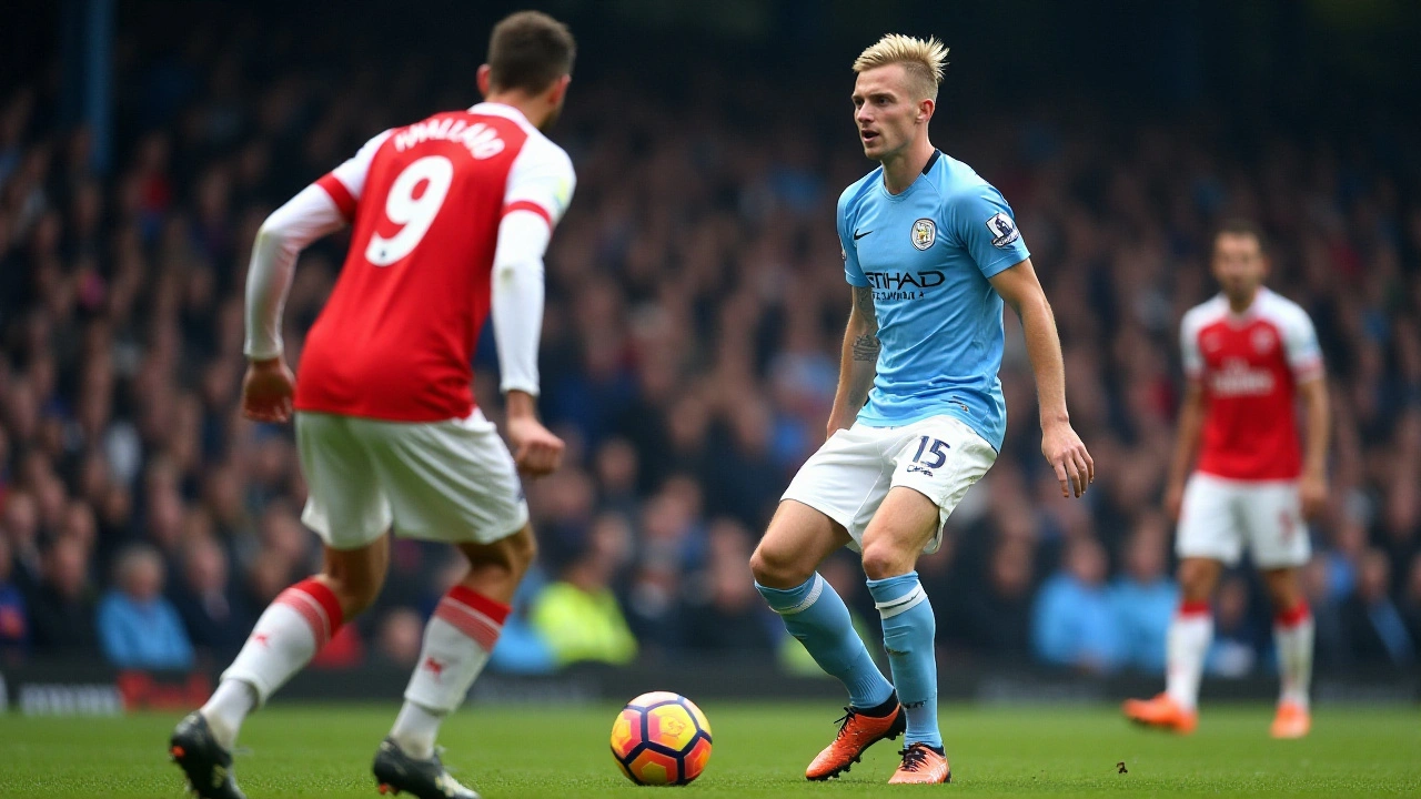 Gabriel and Haaland's Heated Rivalry Ignites Arsenal vs Manchester City Clash